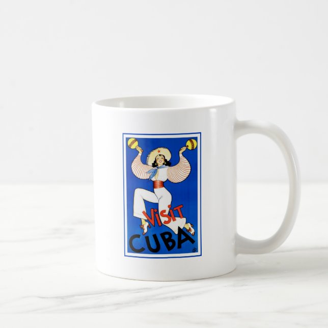 Visit Cuba Coffee Mug (Right)