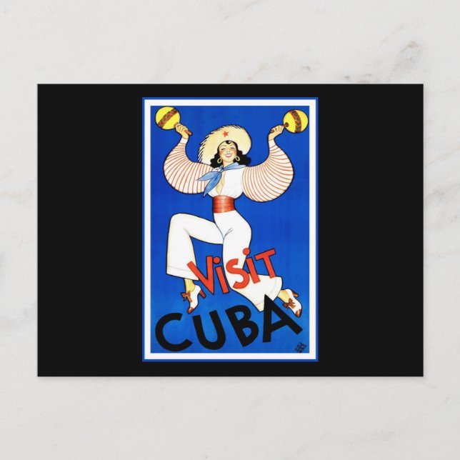 Visit Cuba Postcard (Front)