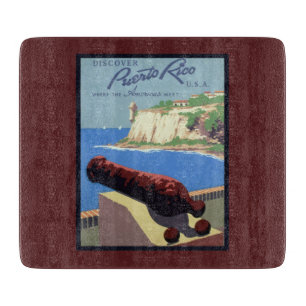 Visit El Morro Fortress, Puerto Rico, Old San Juan Cutting Board