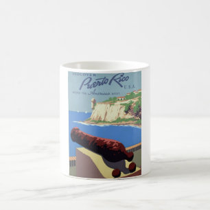 Visit El Morro Fortress, Puerto Rico, Old San Juan Magic Mug
