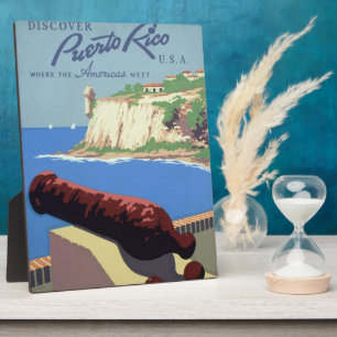Visit El Morro Fortress, Puerto Rico, Old San Juan Plaque