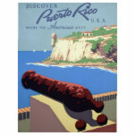 Visit El Morro Fortress, Puerto Rico, Old San Juan Standing Photo Sculpture<br><div class="desc">A Fortress of Strength - El Morro Castle, a formidable fortress guarding the city's entrance, stands as a testament to its rich history. Its imposing walls and cannons have witnessed centuries of seafaring adventures and pirate attacks. - A Cultural Tapestry - Old San Juan is a vibrant cultural melting pot,...</div>