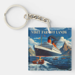 Visit Far-Off Lands Keychain