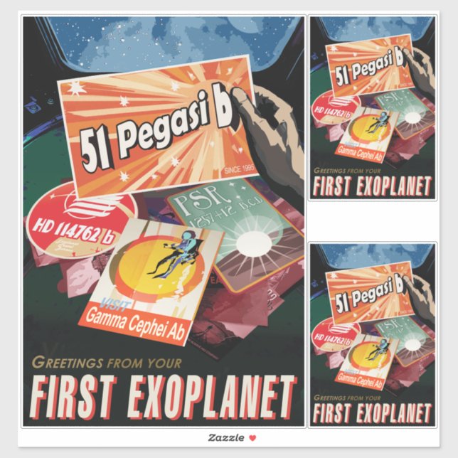 Visit First Exoplanet Found Outside Solar System  (Sheet)