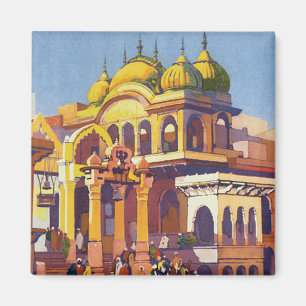 Visit India Muttra Magnet