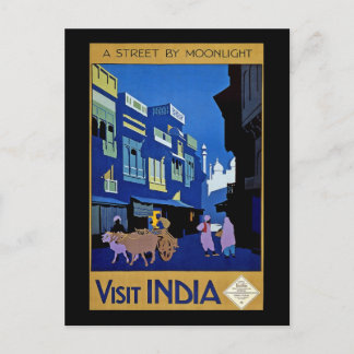 Visit India Postcard