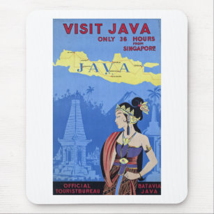 Visit Java Mouse Pad