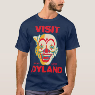 Visit Joyland Retro Defunct Amusement Park Wichita T-Shirt