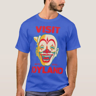 Visit Joyland Retro Defunct Amusement Park Wichita T-Shirt
