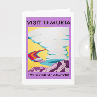 Visit Lemuria Greeting Card