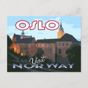 Visit... Oslo, Norway - postcard
