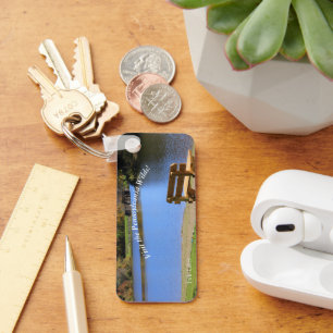 Visit PA Wilds Picturesque Souvenir Twin Lakes ANF Keychain