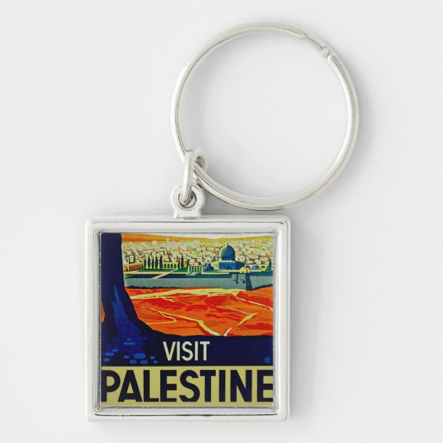 Visit Palestine Keychain (Front)