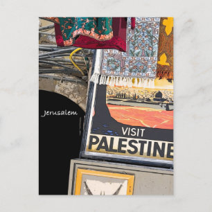 Visit Palestine Postcard