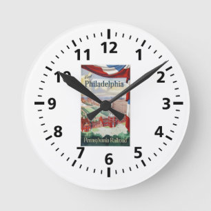 Visit Philadelphia via the Pennsylvania Watc Round Clock