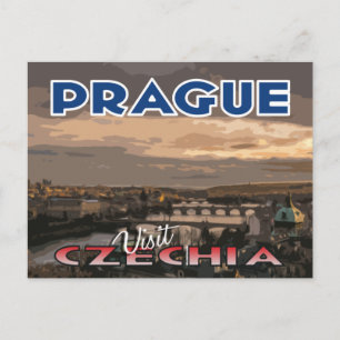 Visit... Prague, Czechia Postcard