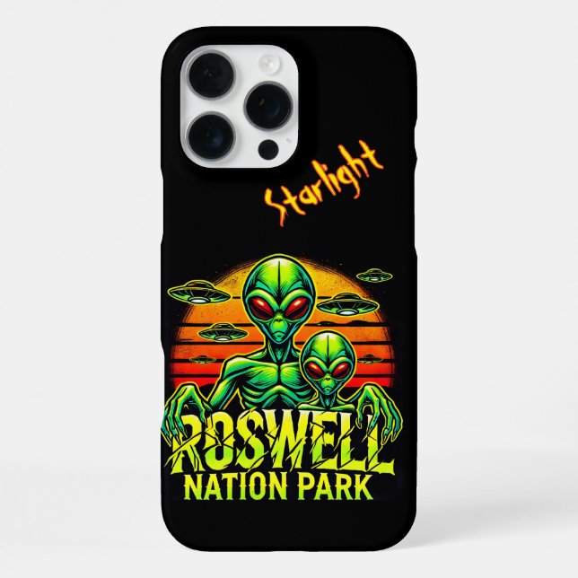 Visit Roswell’s Alien Encounter Spot! iPhone Case (Back)