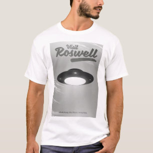 Visit Roswell UFO vintage poster T-Shirt