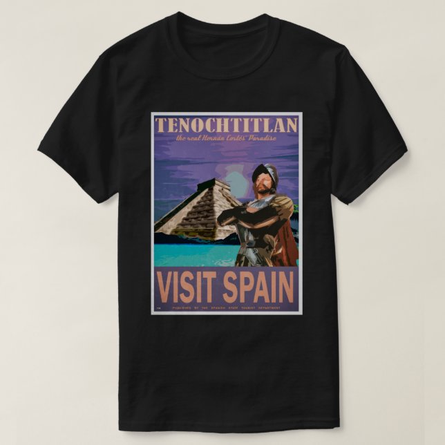 Visit Spain5 T-Shirt (Design Front)