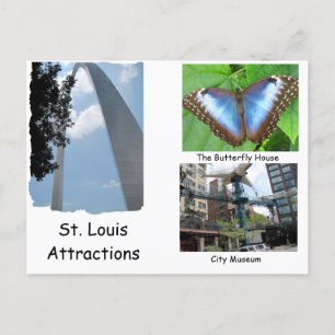 Visit St.  Louis. Postcard