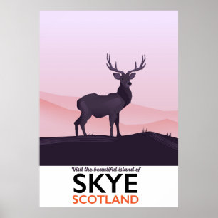 Visit the Beautiful Island of Skye Poster