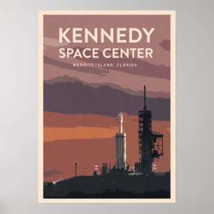 Visit the Kennedy Space Centre Poster