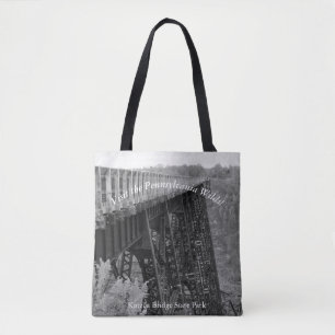 Visit The Pennsylvania Wilds Kinzua Skywalk Tote Bag