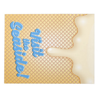 Visit the seaside notepad
