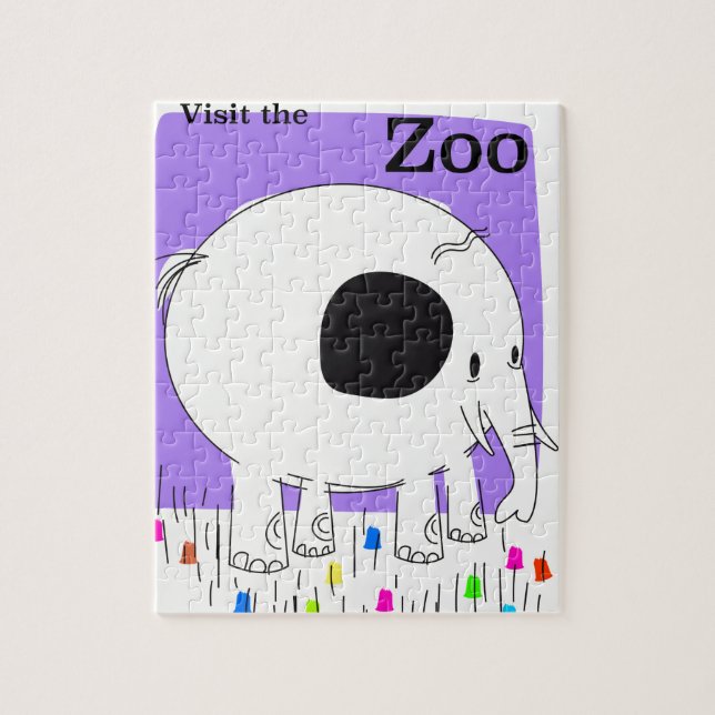 Visit the Zoo Jigsaw Puzzle (Vertical)