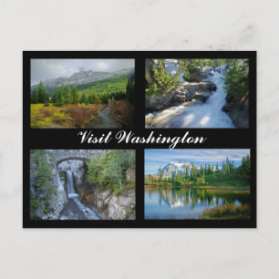 Visit Washington postcard