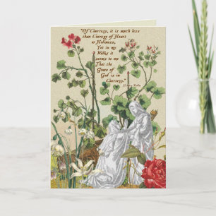 Visitation Blank Card Hilaire Belloc Courtesy