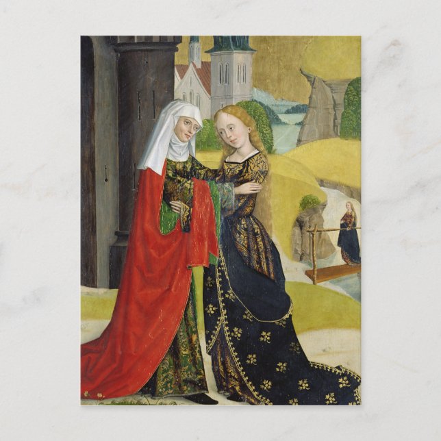 Visitation from the Dome Altar, 1499 Postcard (Front)