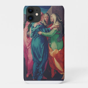 Visitation of Virgin by Pontormo  iPhone 11 Case