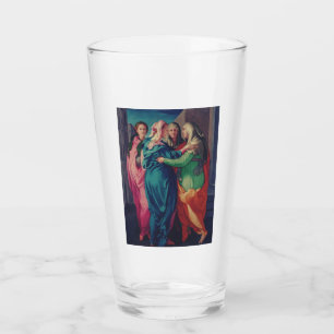 Visitation of Virgin by Pontormo  Glass