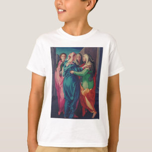 Visitation of Virgin by Pontormo  T-Shirt