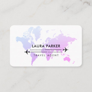 Visite Agent de voyage Service Vacances Carte Mondiale Pu