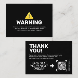 Visite AVERTISSEMENT Merci Insérer la carte Code de réd