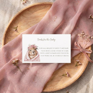 Visite Baby Shower Capybara • Livres pour la Carte de Béb