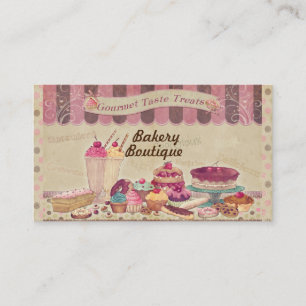 Visite Boulangerie Boutique Gâteaux & Pâtisserie Carte de
