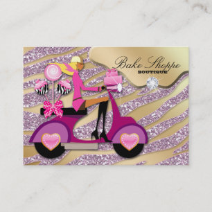 Visite Bruits de gâteau de rose de zèbre de carte de