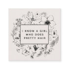 Brosse botanique moderne et carte de référence noi