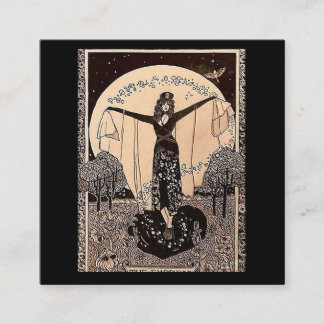 Visite Carré Carte de démarrage empress