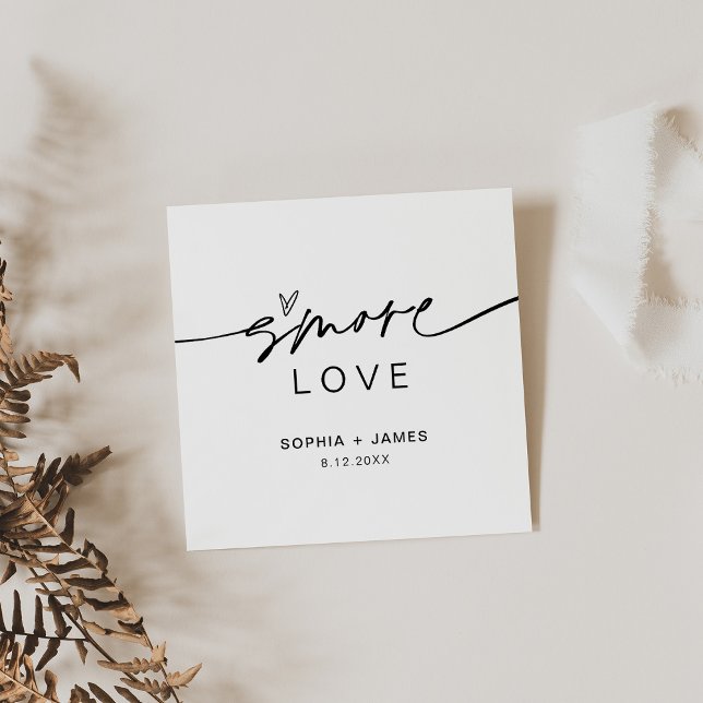 Visite Carré Carte de préférence EVERLEIGH Smore Love (Créateur téléchargé)