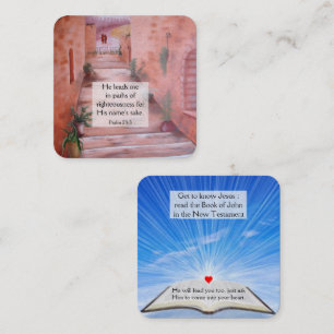 Visite Carré Carte de traçage Gospel