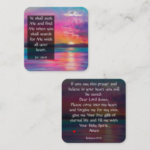 Visite Carré Carte de traçage Gospel