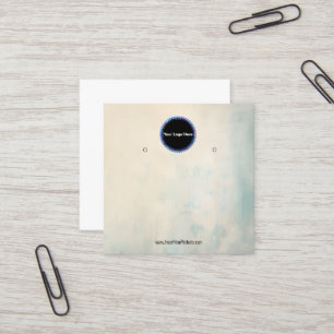 Visite Carré Créer votre carte d'affichage d'écoute de logo per