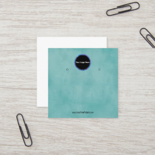 Visite Carré Créer votre carte d'affichage d'écoute de logo per