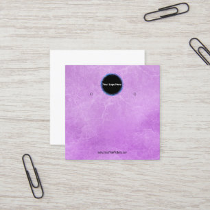 Visite Carré Créer votre carte d'affichage d'écoute de logo per