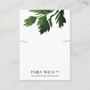 VISITE CARTE D'AFFICHAGE DE BRACELET DE COIN HERB