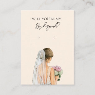 Visite Carte d'affichage de la femme de mariage